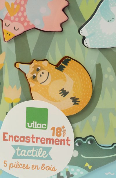 Тактильный пазл джунгли VILAC, арт. 8502, фото 3