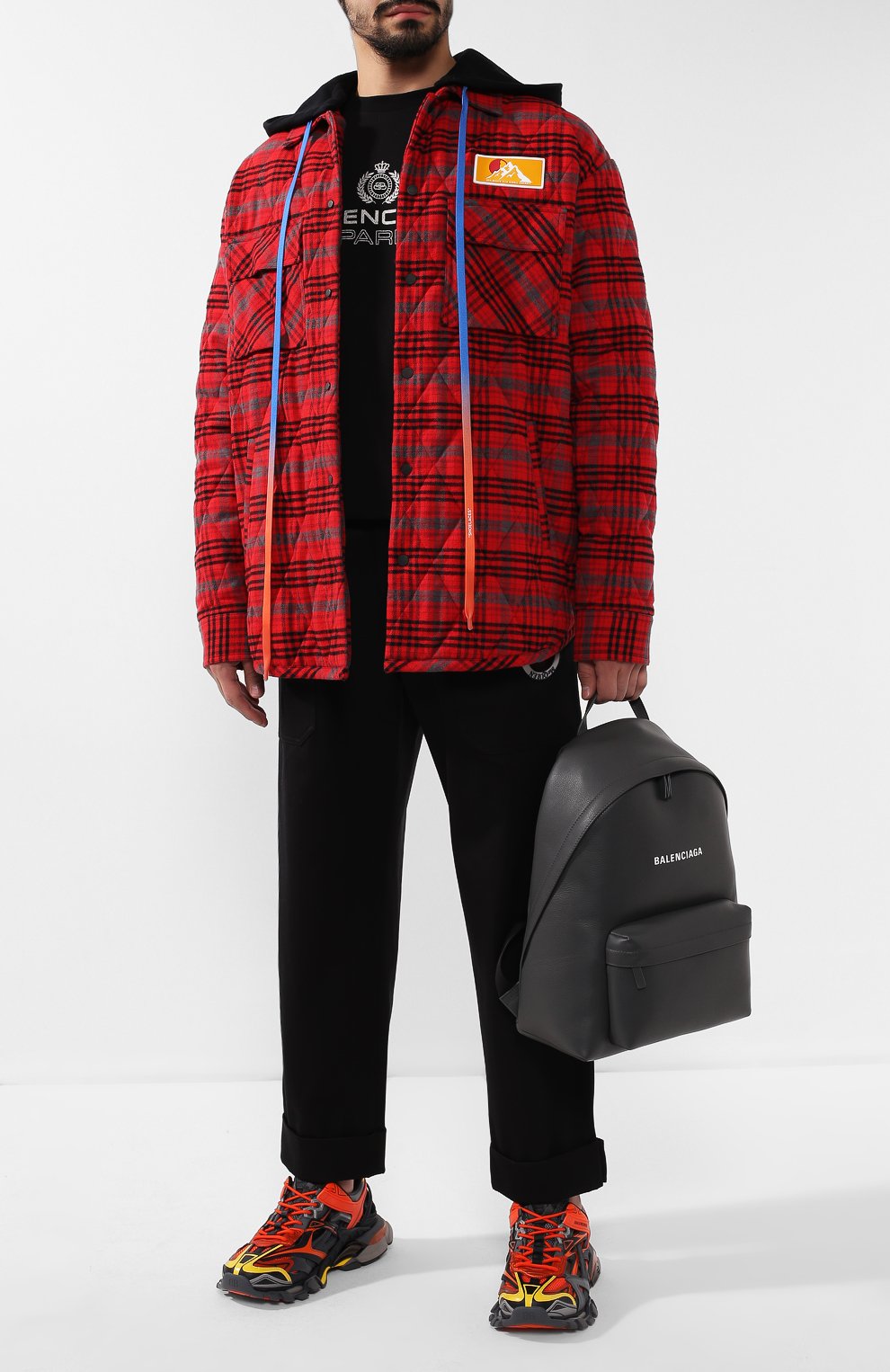 Комбинированные кроссовки track.2 BALENCIAGA, арт. 568614/W2GN3, фото 2