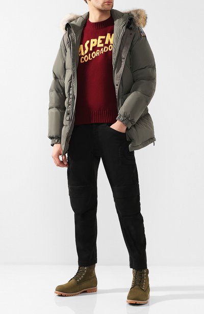 Шерстяной свитер с принтом MONCLER, арт. D2-091-90349-00-959A8, фото 2