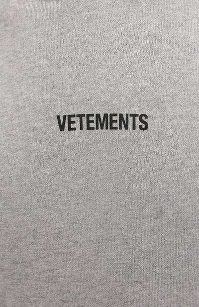 Хлопковое худи VETEMENTS, арт. UE51TR550G 1601/W, фото 5