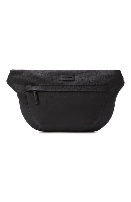 Мужская сумка KITON черного цвета, арт. UBA0107N0122302 | Фото 1 (Драгоценные камни: Проставлено; Ремень/цепочка: На ремешке; Размер: large; Материал сплава: Проставлено; Материал: Натуральная кожа)