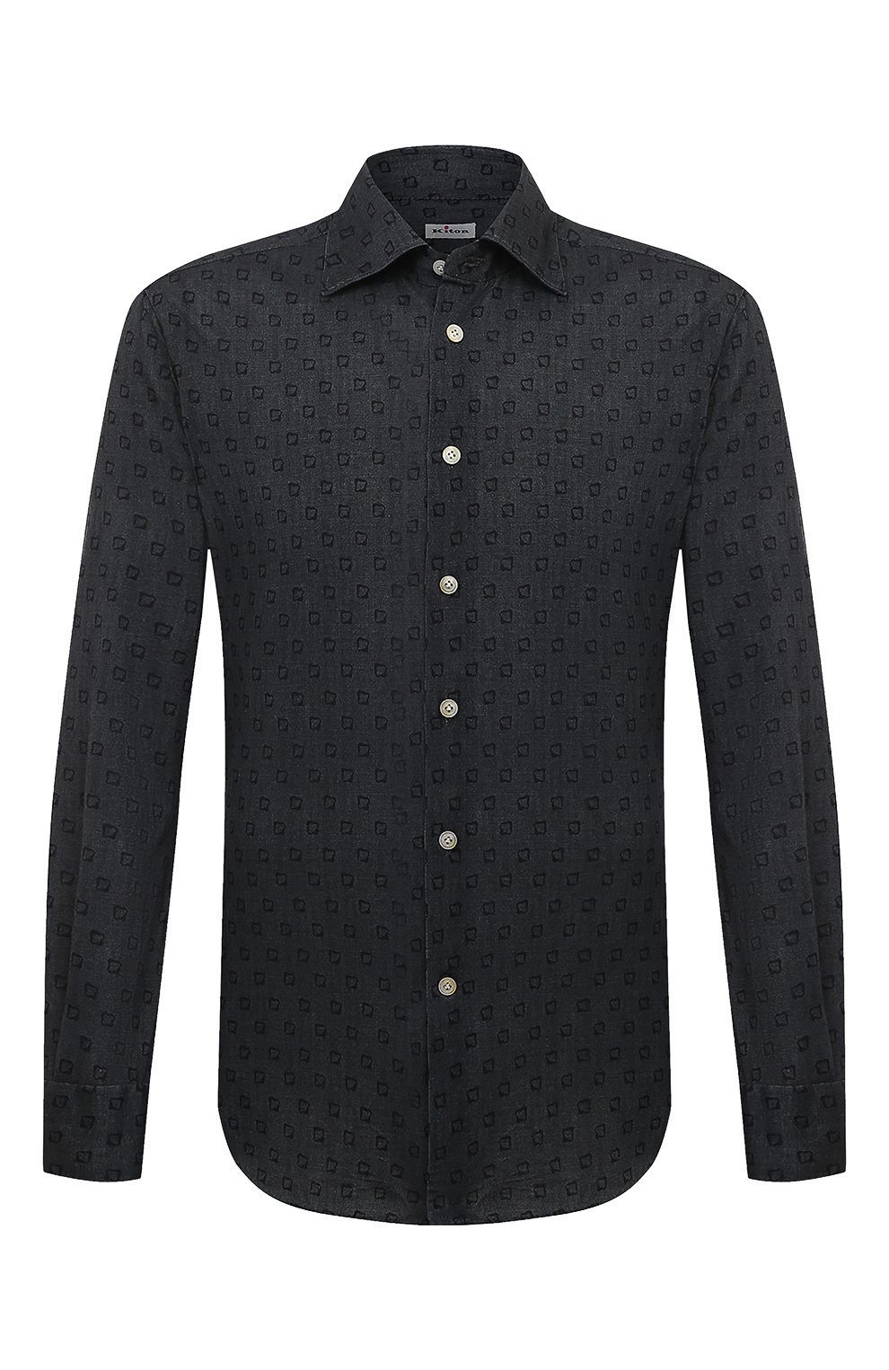 Хлопковая рубашка KITON, арт. UCIH06491, фото 1