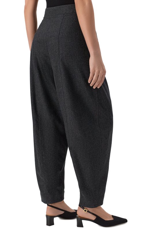 Брюки из шерсти и кашемира Giorgio Armani GW001597/TE10537 Серый  GW001597/TE10537 Фото 4