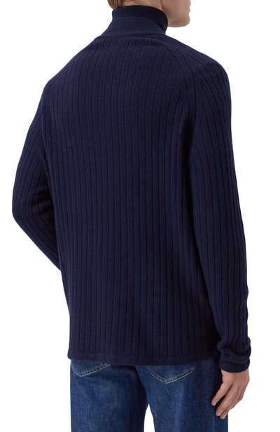 Шерстяной кардиган KITON темно-синего цвета по цене 172500 руб., арт. UMM065203, фото 4 Шерстяной кардиган KITON, арт. UMM065203, фото 4