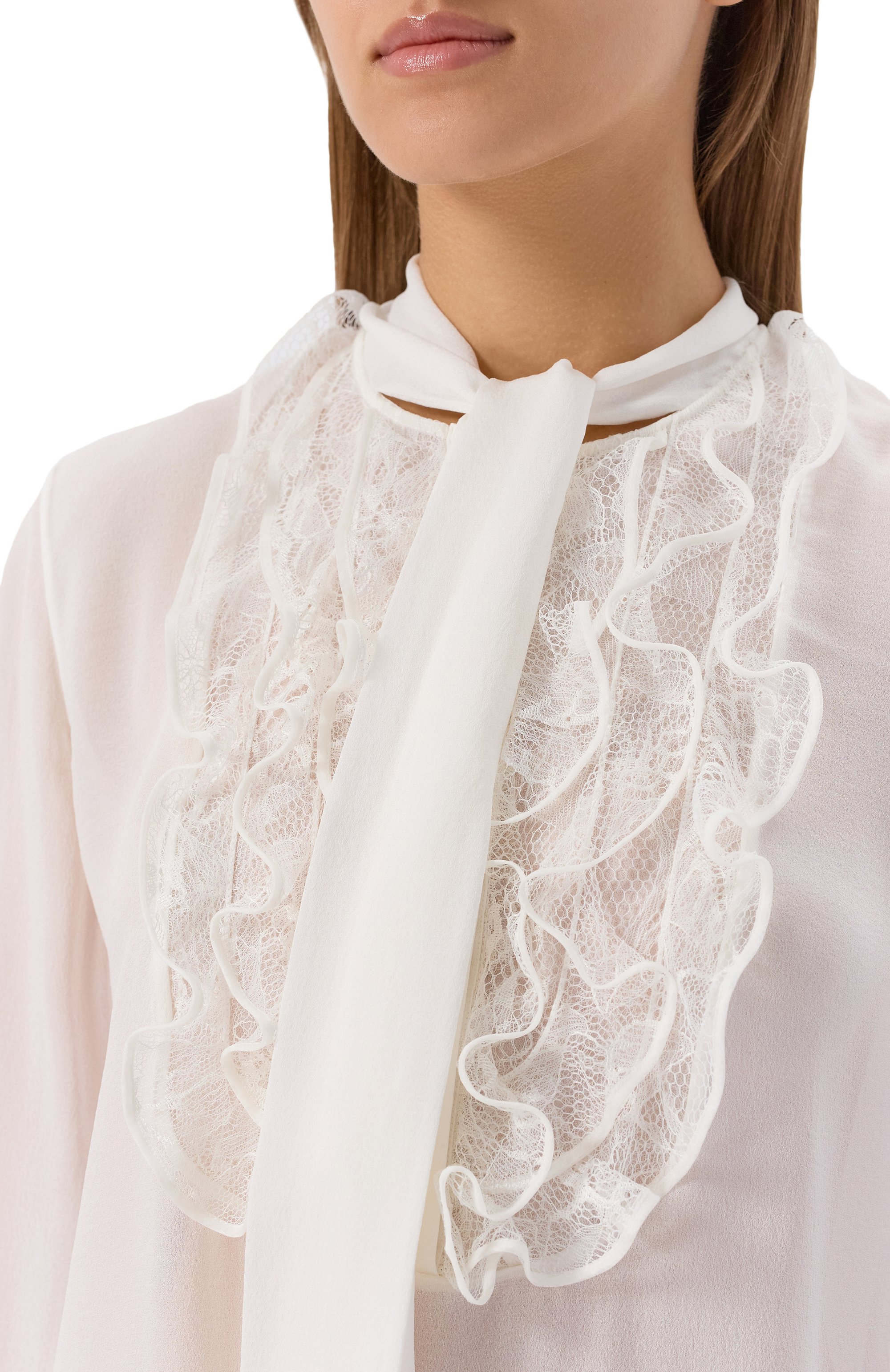 Шелковая блузка GIAMBATTISTA VALLI, арт. 25FWPVCL1105/59SAB, фото 5