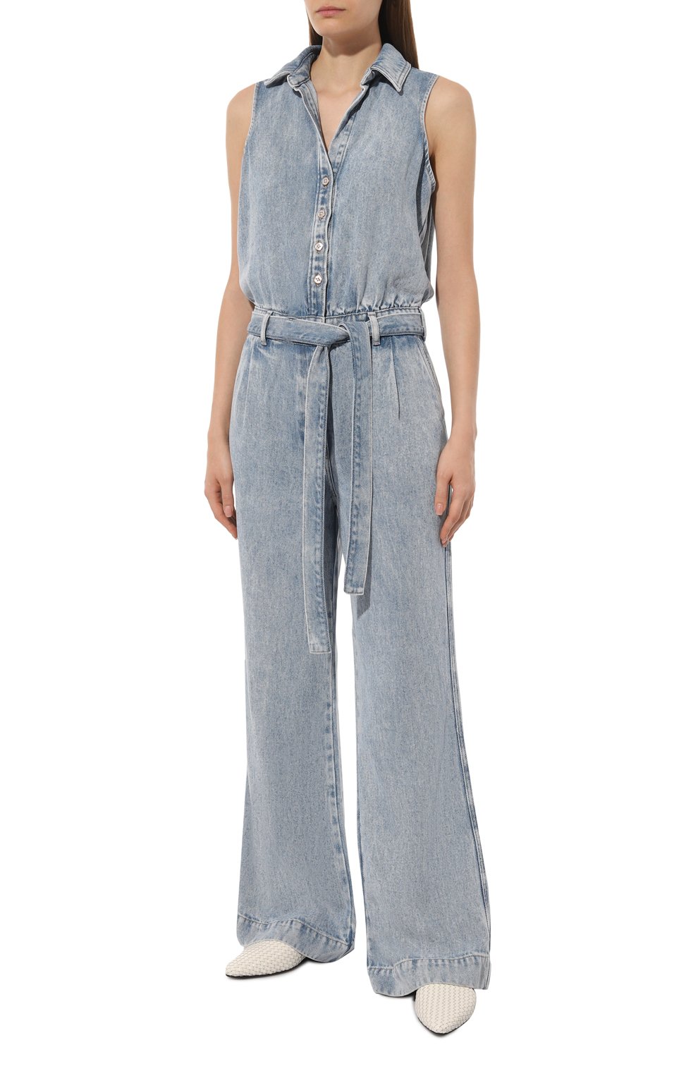 Джинсовый комбинезон 7 FOR ALL MANKIND, арт. JSUSC86PAB, фото 3