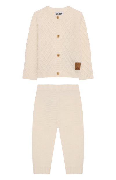 Комплект из кардигана и брюк MOSCHINO, арт. MUK05I/LHE68