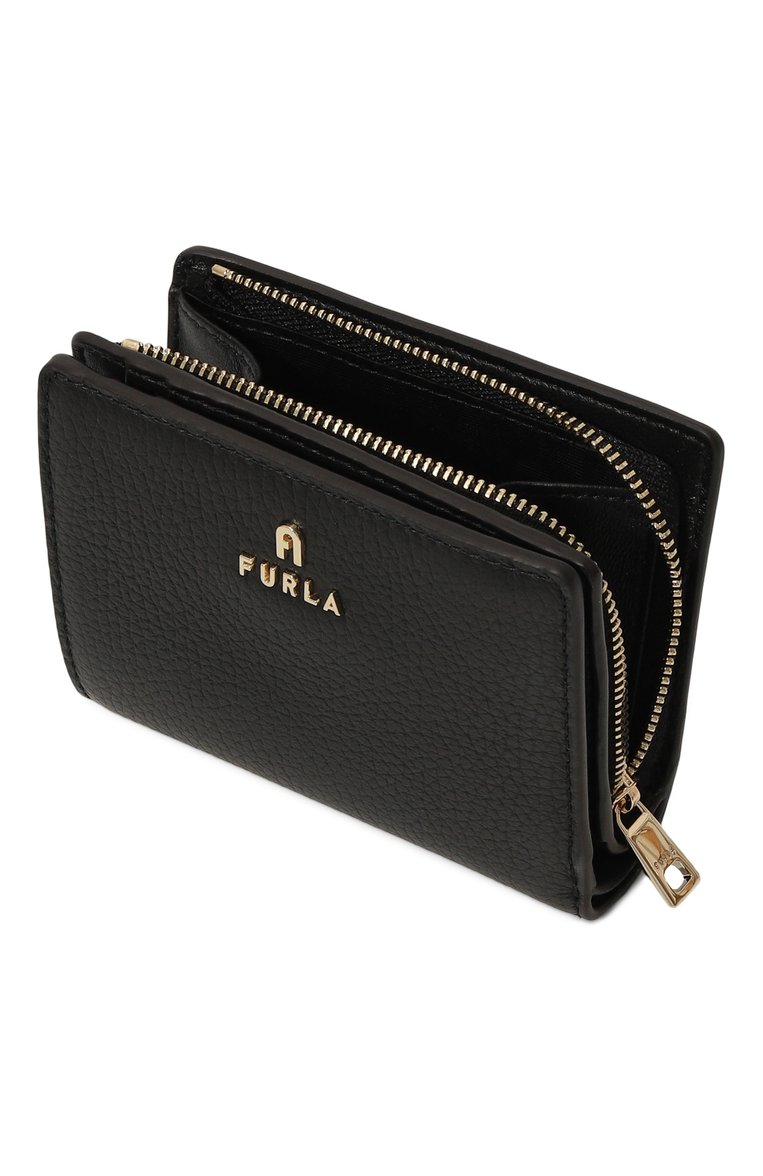 Женские кожаное портмоне FURLA черного цвета, арт. WP00307/HSF000 | Фото 3 (Материал: Натуральная кожа; Нос: Не проставлено)