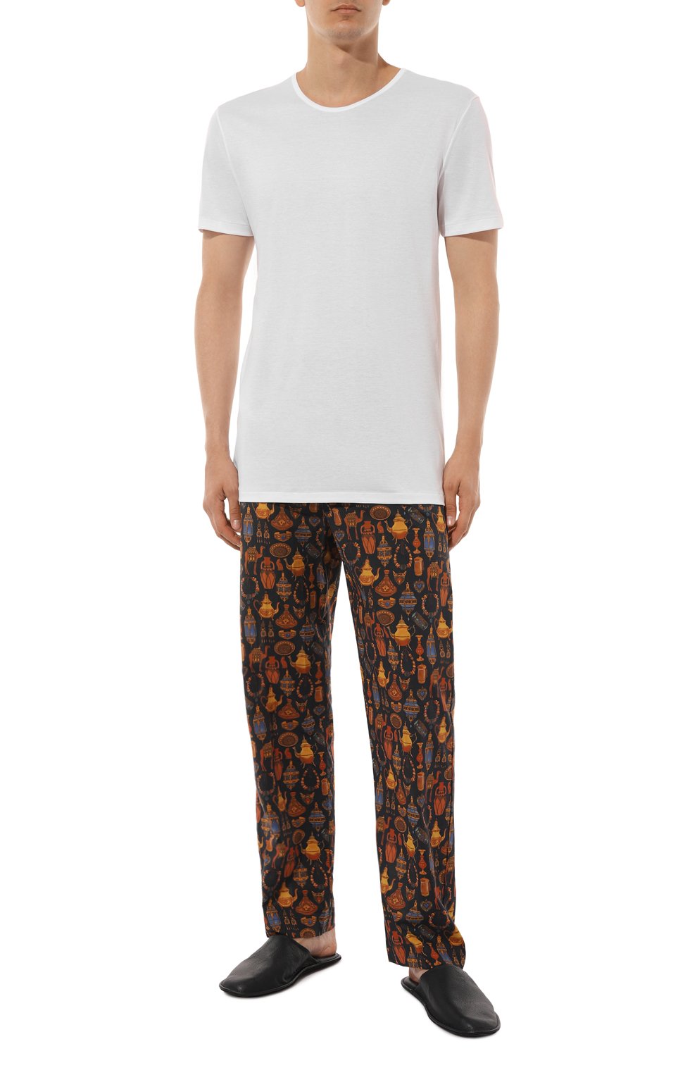 Хлопковая футболка ZIMMERLI белого цвета по цене 26100 руб., арт. 286-1441/XL, фото 2 Хлопковая футболка ZIMMERLI, арт. 286-1441/XL, фото 2