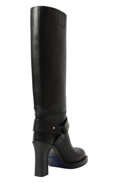 Кожаные сапоги BURBERRY, арт. 8079913, фото 5