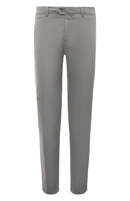

Хлопковые брюки Kiton, Серый