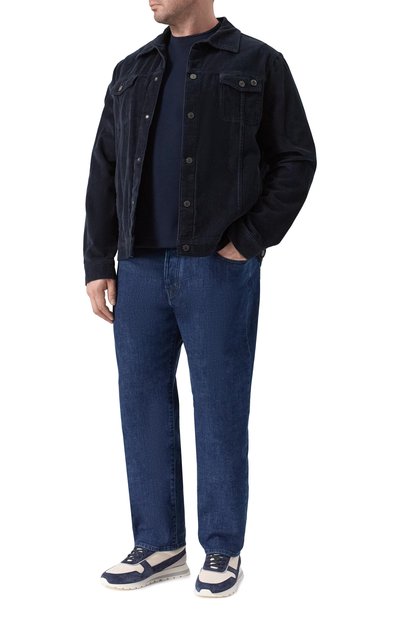 Мужская хлопковая футболка CANALI, арт. T0931/MJ02439