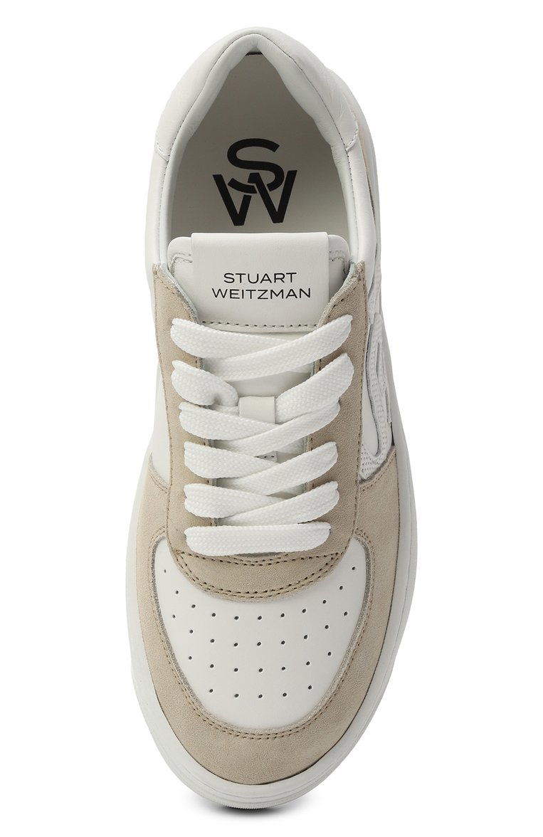 Кожаные кеды sw courtside STUART WEITZMAN, арт. SH308, фото 4