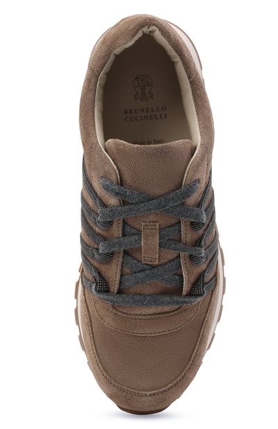 Замшевые кроссовки BRUNELLO CUCINELLI, арт. MZSFG2021, фото 5