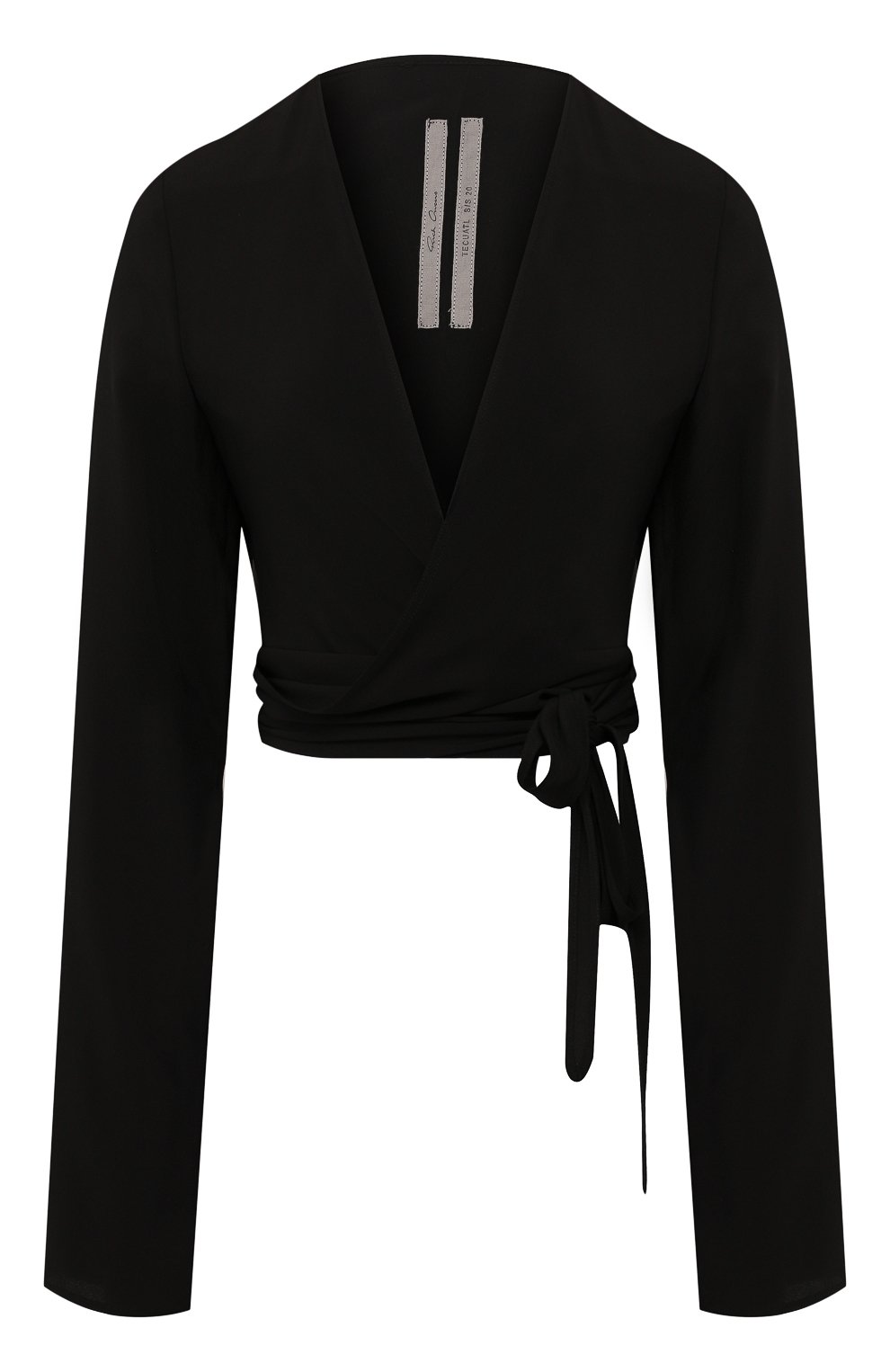Топ RICK OWENS черного цвета по цене 78400 руб., арт. R020S1794/CC, фото 1 Топ RICK OWENS, арт. R020S1794/CC, фото 1