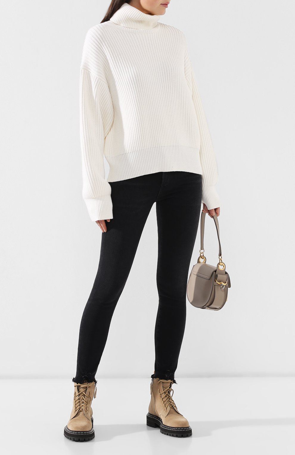 Свитер из смеси хлопка и шерсти HELMUT LANG, арт. J05HW702, фото 2