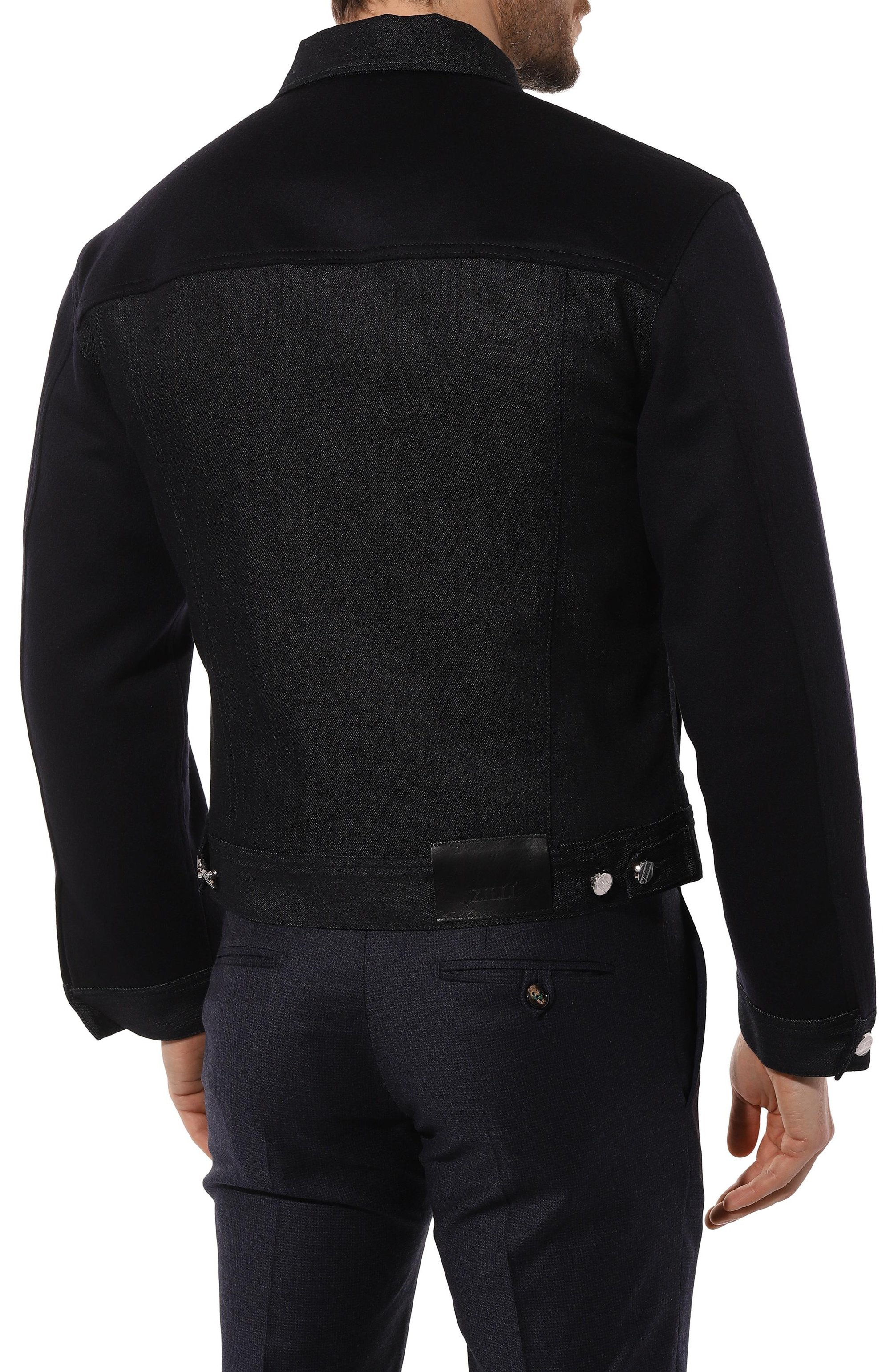 Комбинированная куртка ZILLI, арт. JPKB14M012950009B/68, фото 4