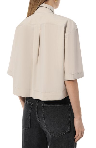 Джинсовая рубашка BRUNELLO CUCINELLI, арт. ML949B1348, фото 4