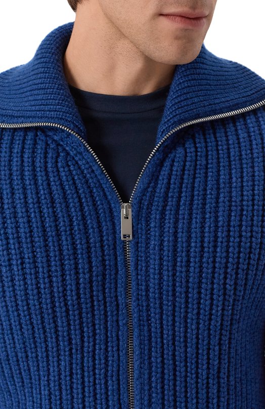 Кашемировый кардиган MVST M25.1MM.K009/K004 Синий  M25.1MM.K009/K004 Фото 5