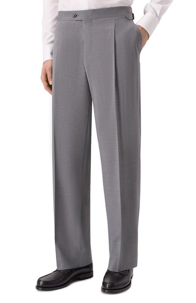 Шерстяные брюки CORNELIANI, арт. 274L26/2718563, фото 3