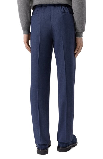 Шерстяные брюки KITON, арт. UPN01K0125G13, фото 4