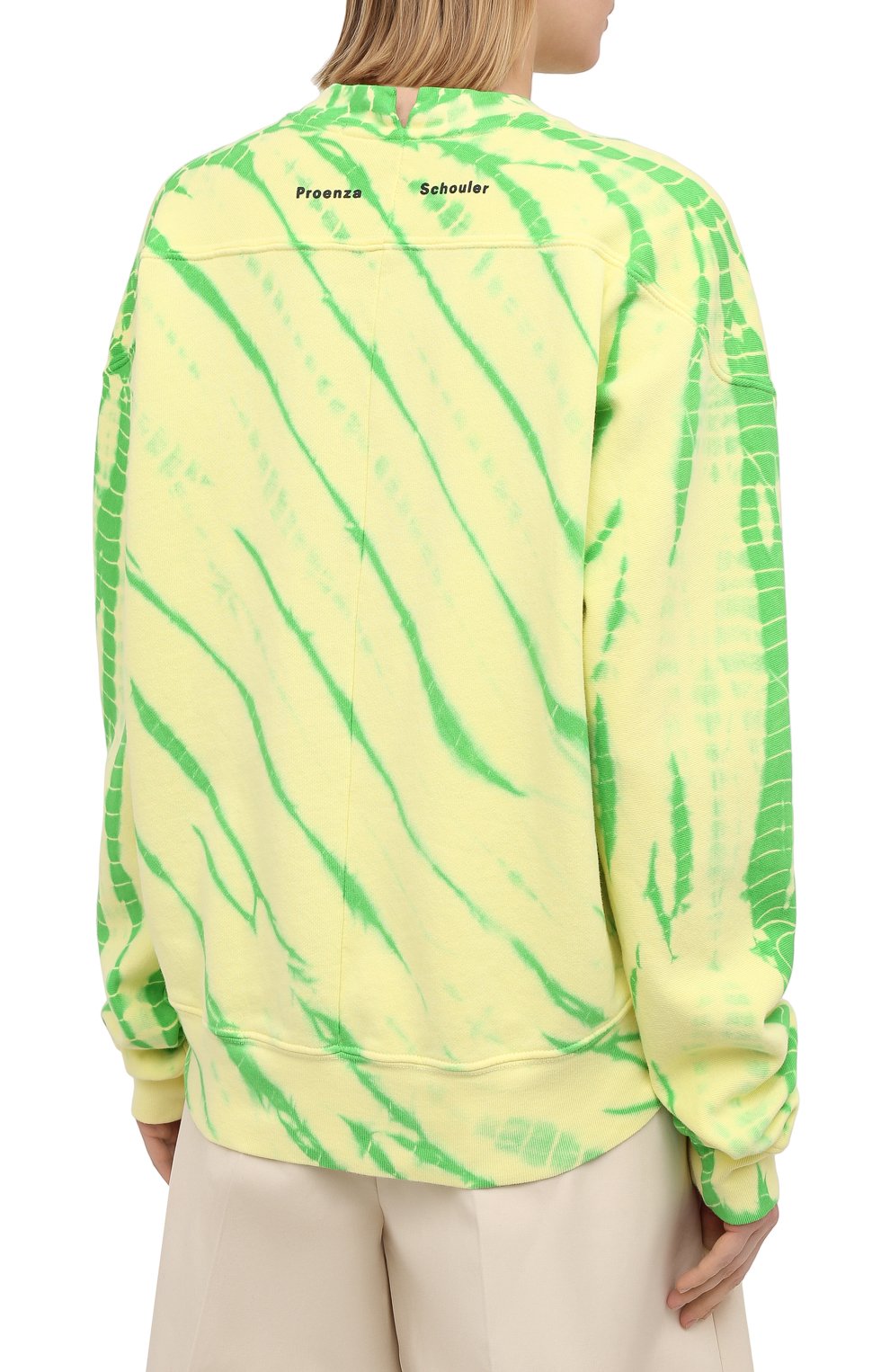 Хлопковый свитшот PROENZA SCHOULER WHITE LABEL, арт. WL2114144-JCT138, фото 4