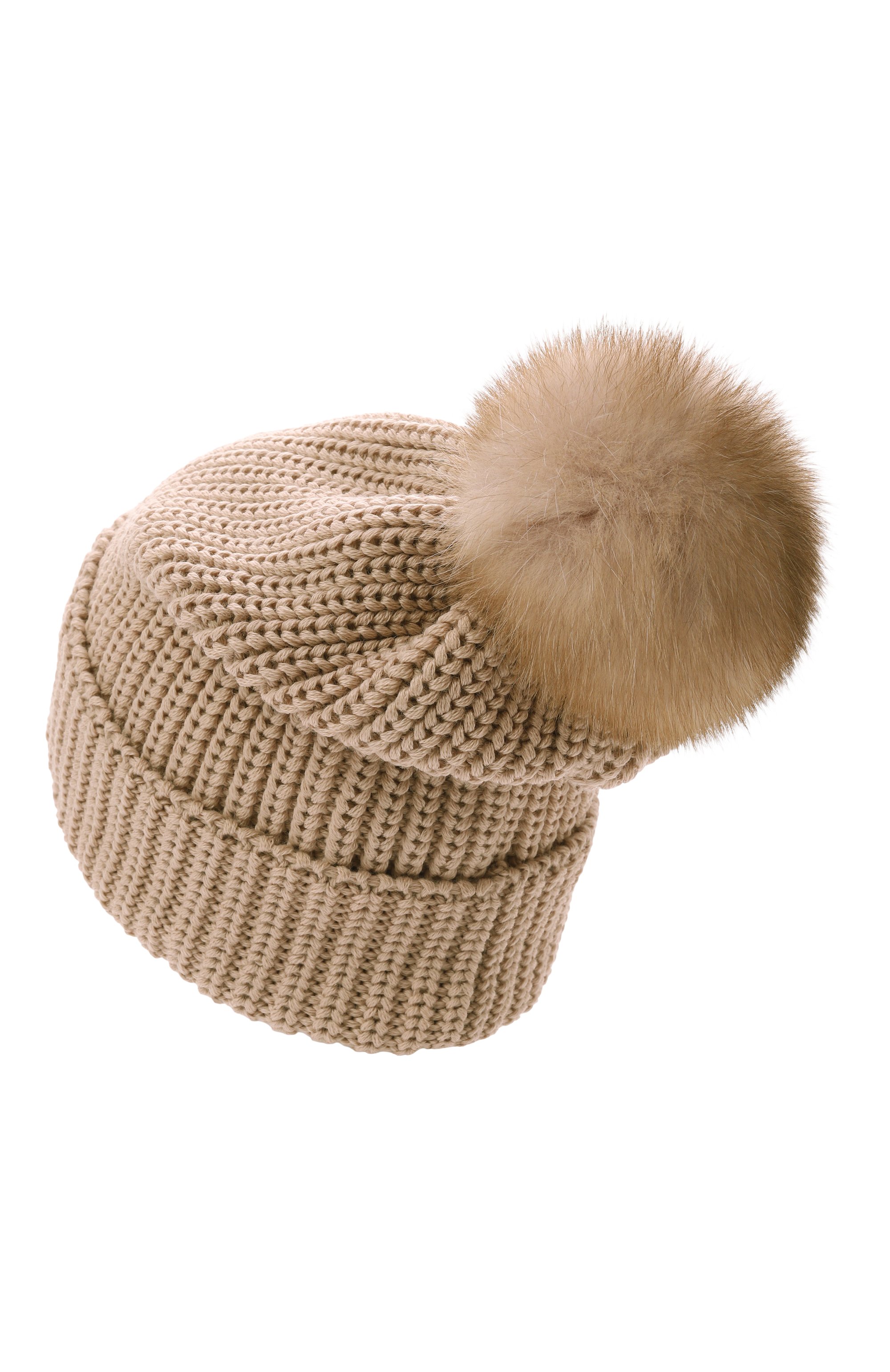 Шерстяная шапка с отделкой из соболя BLACK SABLE, арт. BS-47CC10, фото 3