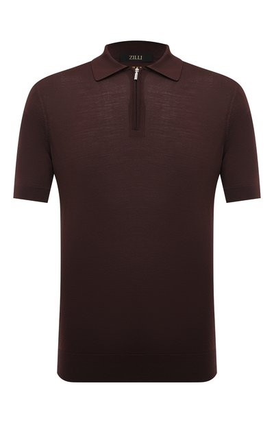 Мужская шерстяное поло ZILLI, арт. KZP002M0202VEXC00