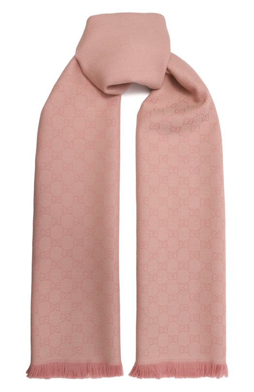 Шерстяной шарф Gucci 848507/3G200 Розовый 848507/3G200