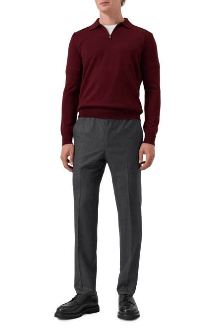 Мужские шерстяные брюки CORNELIANI, арт. 264L25-2618111