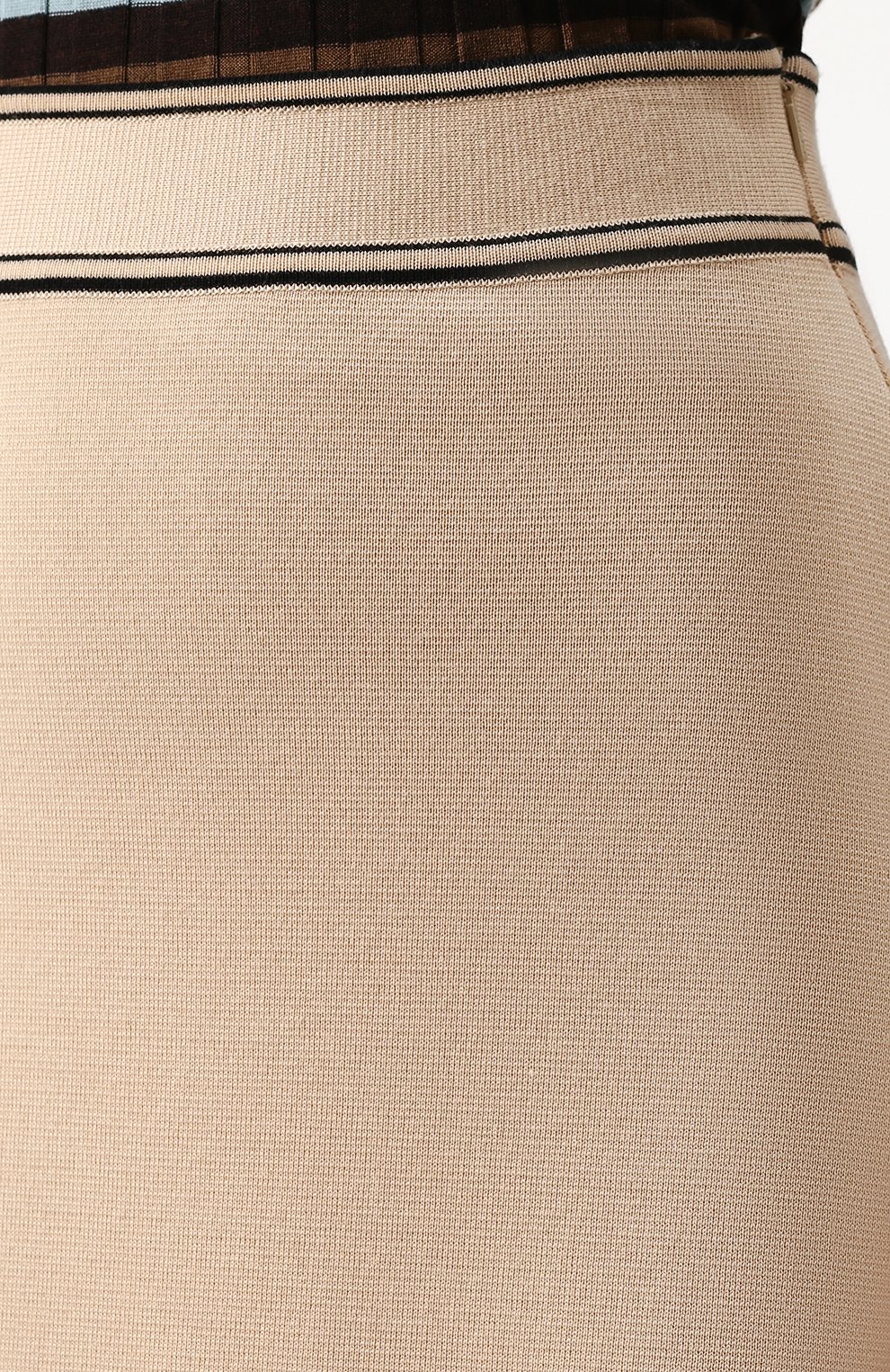 Шерстяная юбка-миди с контрастной отделкой GUCCI, арт. 514524/X1575, фото 5