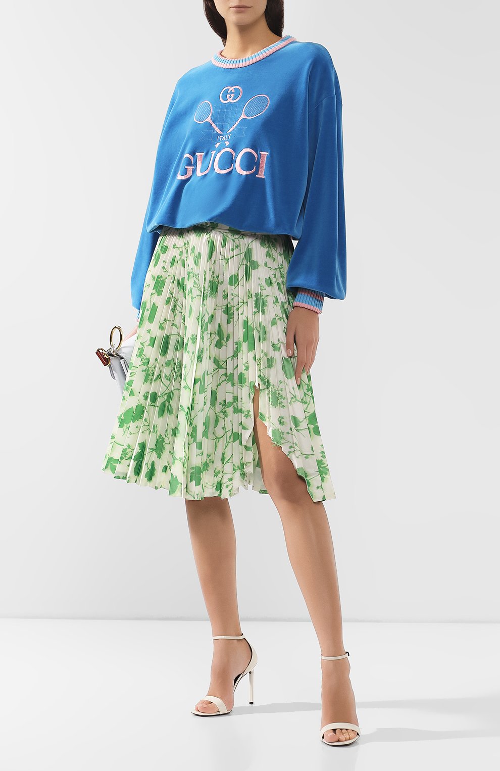 Хлопковый свитшот GUCCI, арт. 581085/XJBI0, фото 2