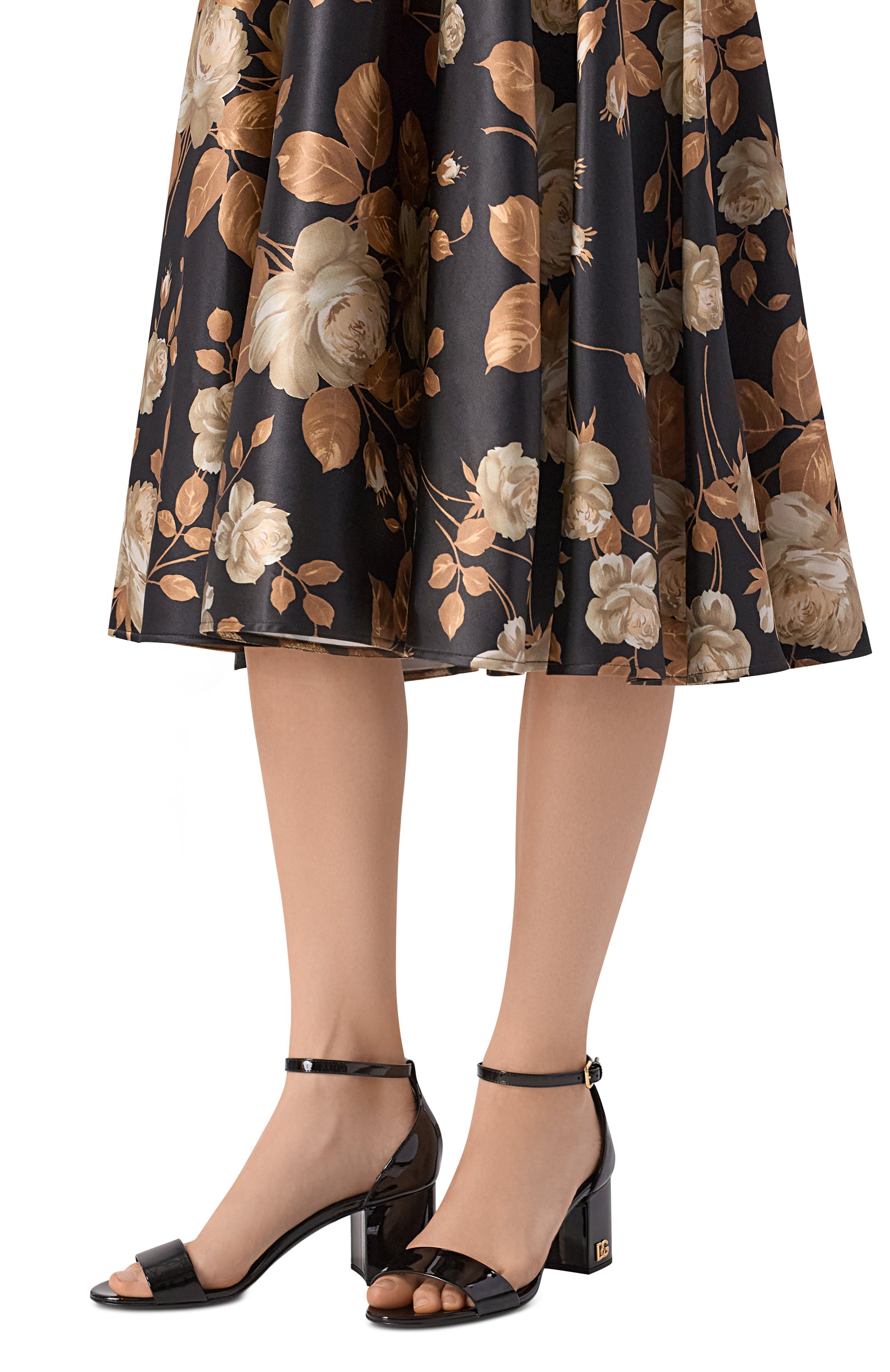 Лакированные босоножки keira 60 DOLCE & GABBANA, арт. CR1693/AN704, фото 2