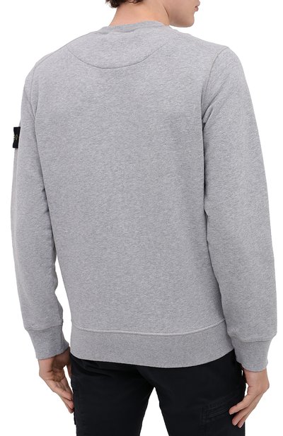 Хлопковый свитшот STONE ISLAND, арт. 731563020, фото 4