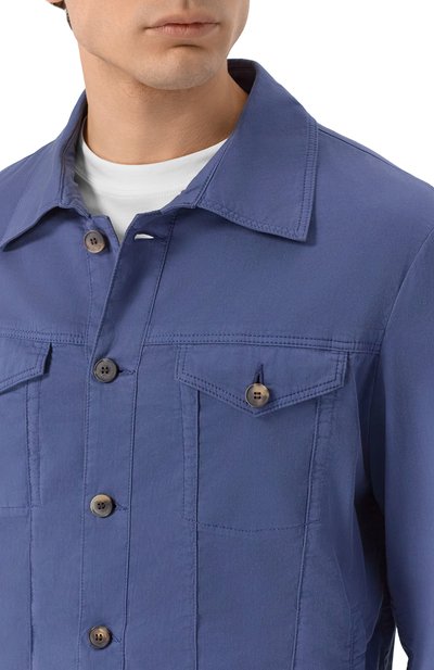 Куртка-рубашка из хлопка и шелка MVST, арт. M26.CSM.J402/TFANT, фото 5