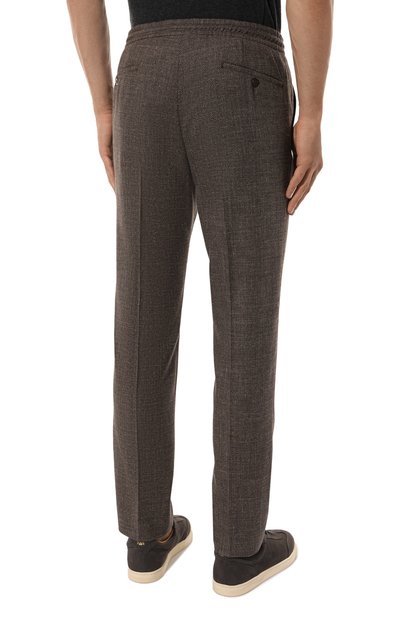 Брюки из хлопка и шерсти CORNELIANI, арт. 924L25-3817340, фото 4