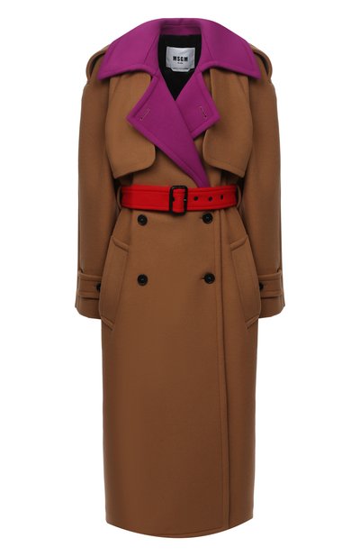 Женское шерстяное пальто MSGM, арт. 2941MDC20Y 207521