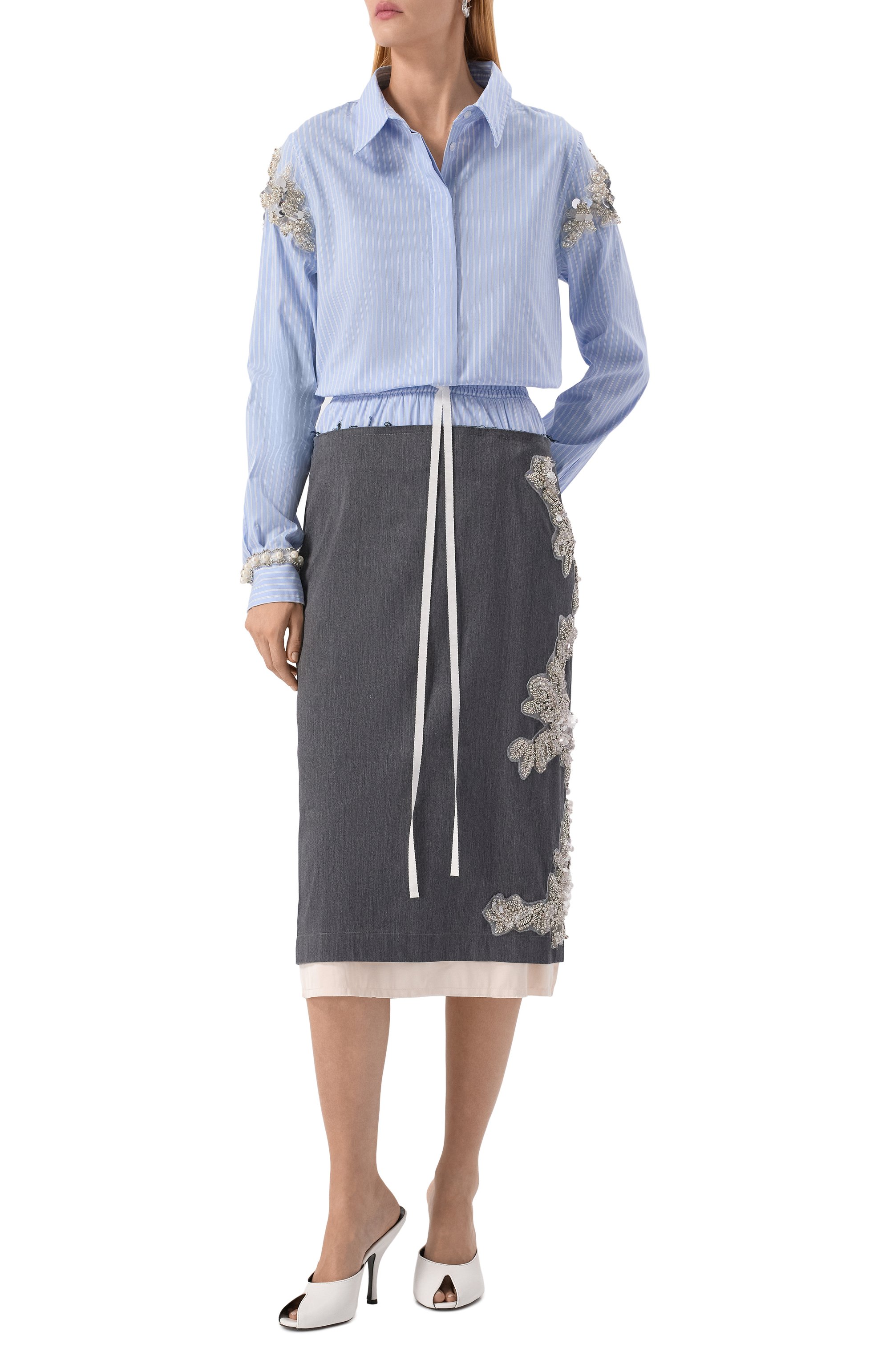 Хлопковая рубашка DANIIL ANTSIFEROV, арт. DA_255, фото 2