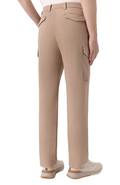 Хлопковые брюки-карго BRUNELLO CUCINELLI, арт. M289LE1890, фото 4