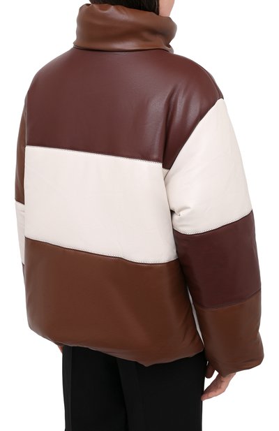 Куртка NANUSHKA, арт. HIDE_BR0WN PATCH_VEGAN LEATHER, фото 4