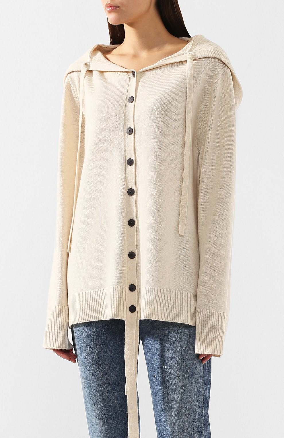 Кардиган из смеси шерсти и кашемира JW ANDERSON, арт. KW08619A 504/109, фото 3