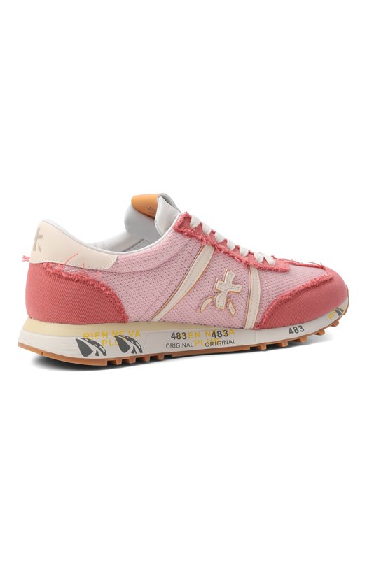 Текстильные кроссовки Lucy-D Premiata LUCYD0.1/VAR 8137 Розовый  LUCYD0.1/VAR 8137 Фото 5