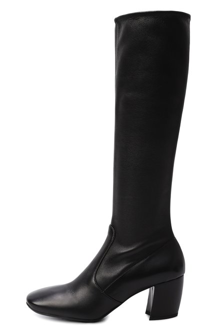 Женские кожаные сапоги PRADA, арт. 1W879I-008-F0002-F-065