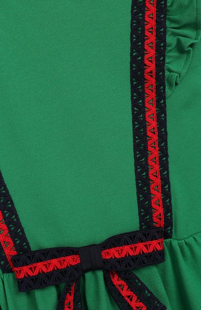 Хлопковое платье GUCCI, арт. 503462/X9N98, фото 3