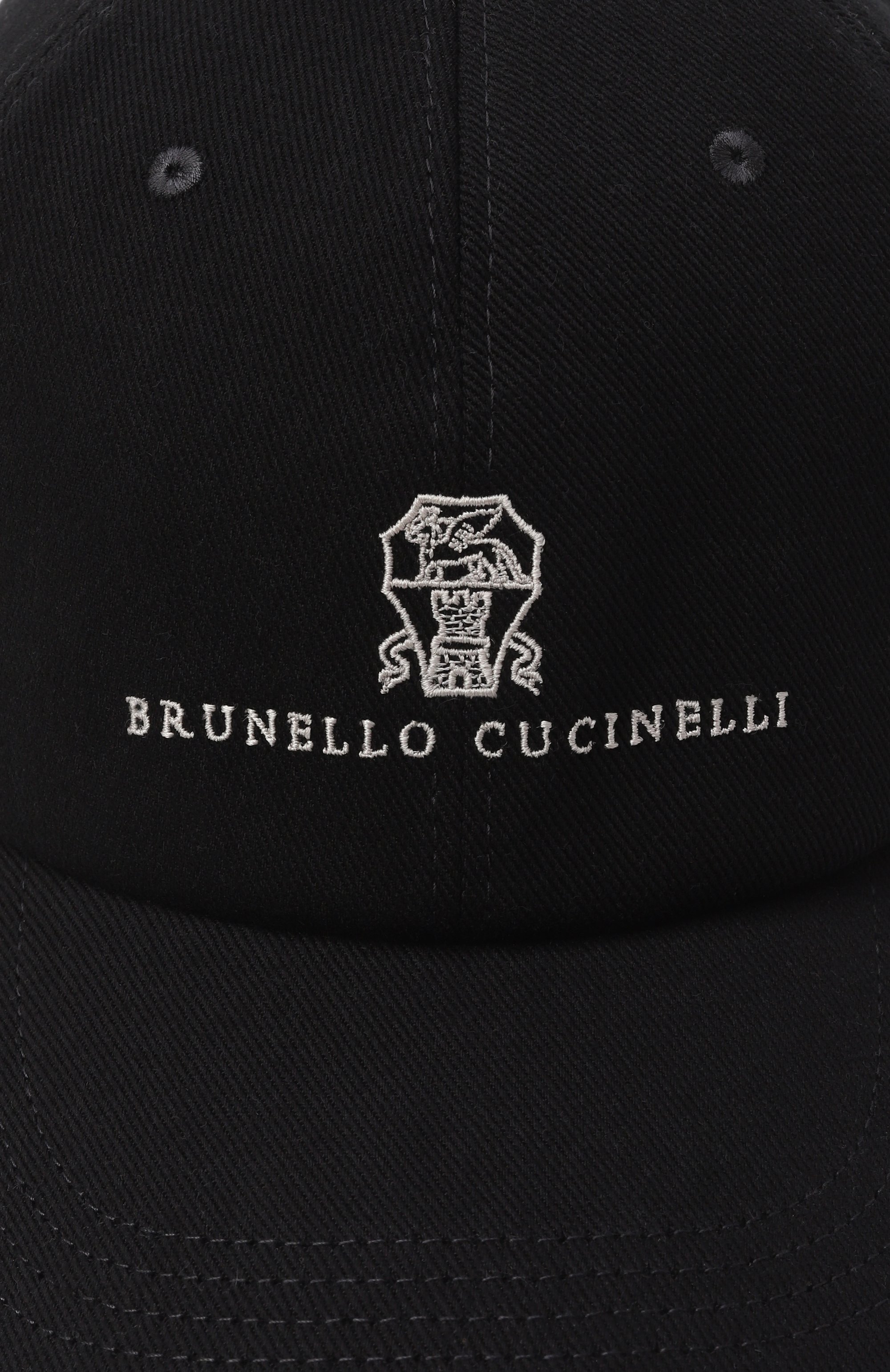 Хлопковая бейсболка BRUNELLO CUCINELLI, арт. M277P9850, фото 3