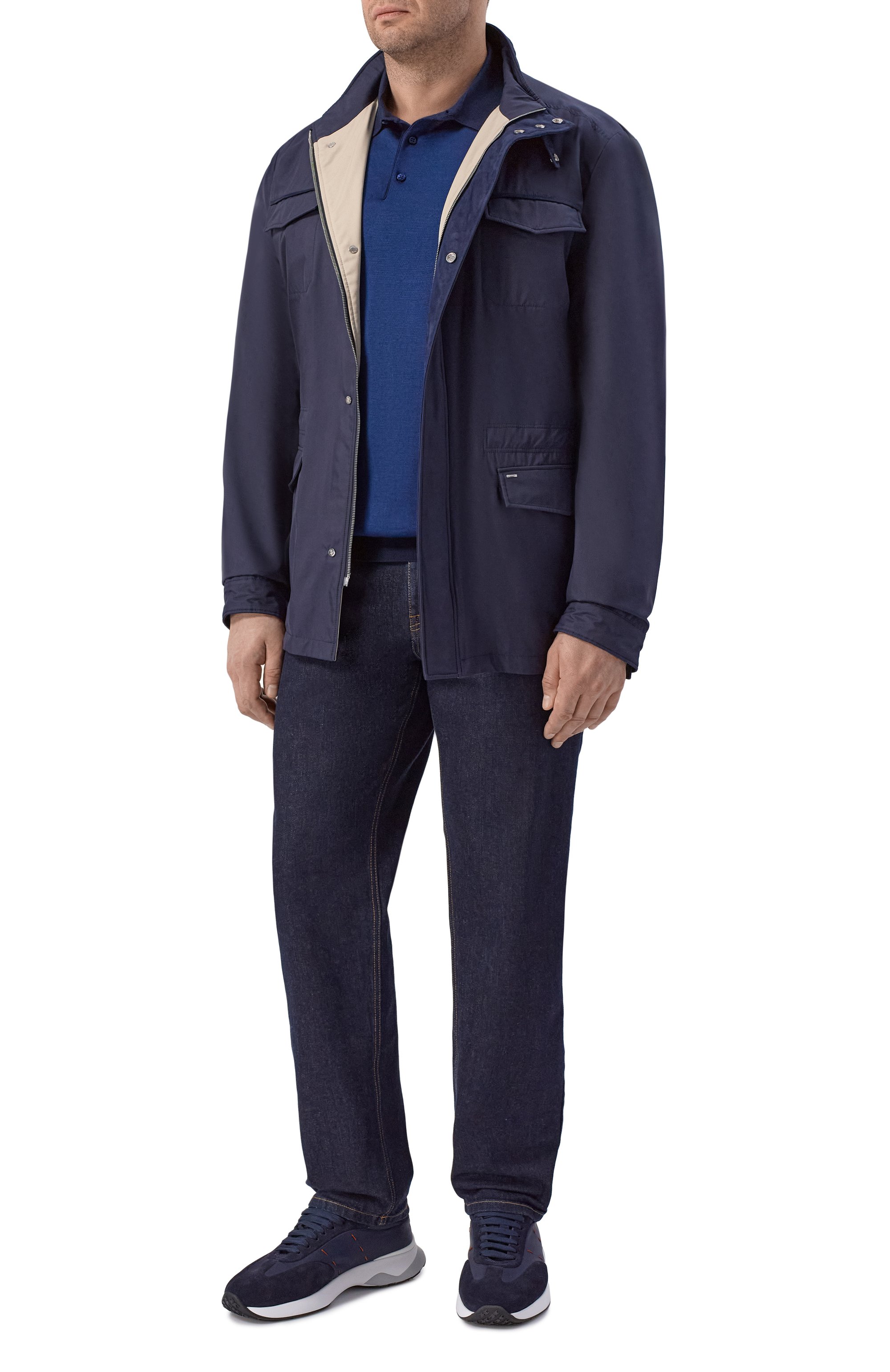 Поло из шелка и хлопка STEFANO RICCI, арт. K818114P13/F26280, фото 2