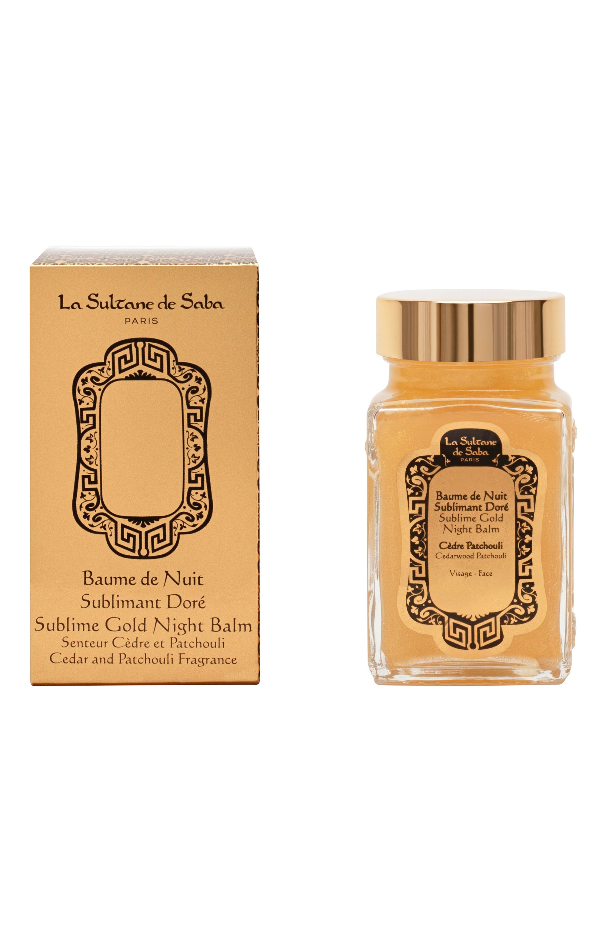 Ночной крем для лица c ароматом кедра и пачули (100ml) LA SULTANE DE SABA, арт. 3700448605573, фото 4