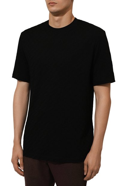 Футболка из вискозы и кашемира GIORGIO ARMANI, арт. GM000243/AF11980, фото 3