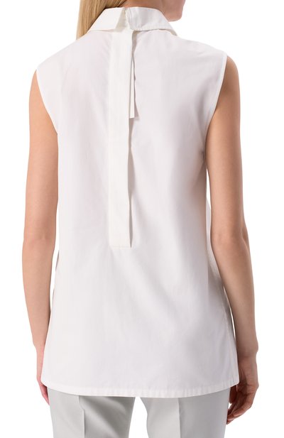 Хлопковый топ JIL SANDER, арт. J02NC0216/J45002, фото 4