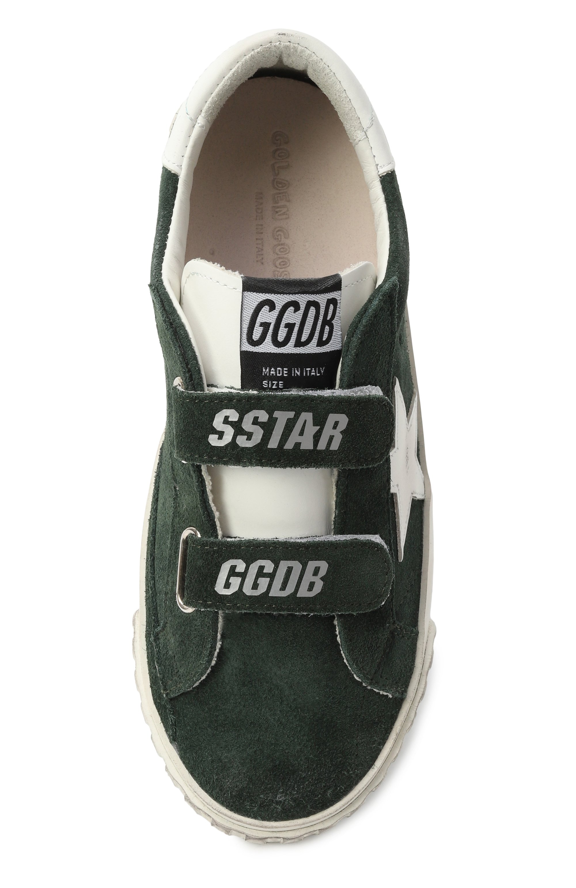 Кожаные кеды super-star GOLDEN GOOSE DELUXE BRAND, арт. GYF00847.F006904, фото 4